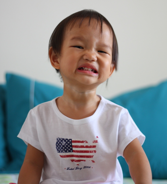 Zaria Smiling for Camera