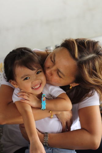 My sister and Tasha - Pulau Ketam