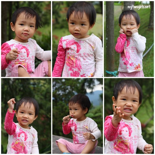 Zaria having a good time at Boh Plantation - Ringlet