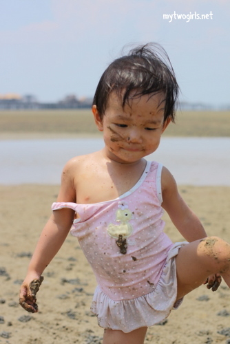 Zaria - dirty and doing Kungfu Panda stunt at Bagan Lalang