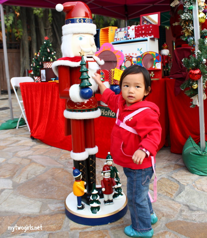 Zaria with the Nutcracker