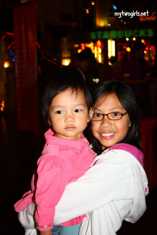 Sam entertaining Zaria