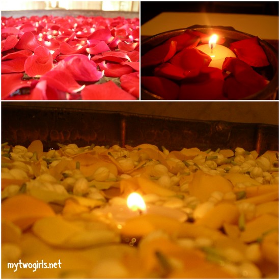 Decorations around Leela Palace