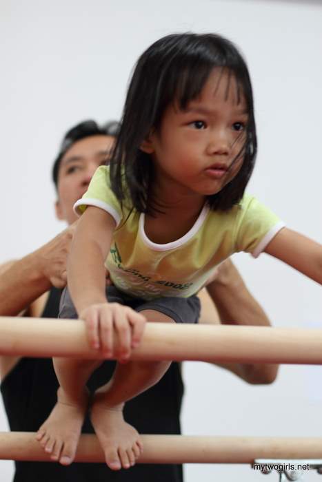 Working on the double bar