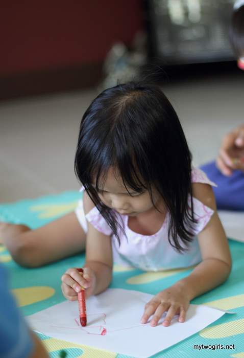 Drawing at play group