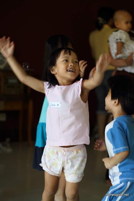 Trying to catch a bubble