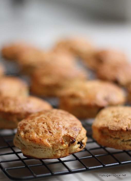 Scones just out of the oven