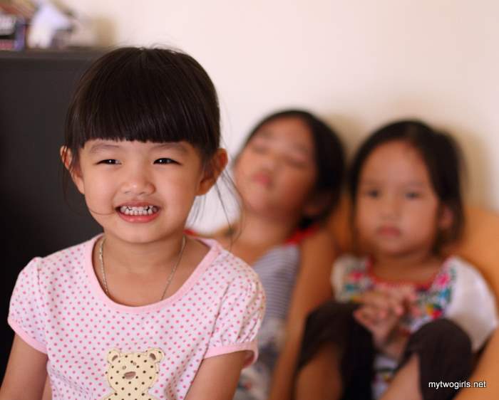 Krystal with the girls