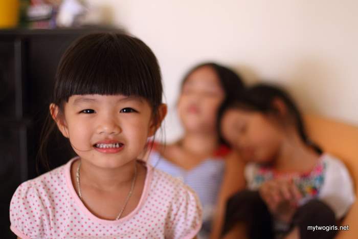 Krystal with the girls