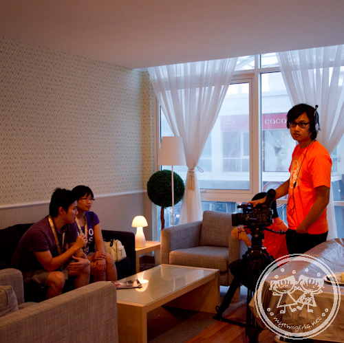 Couples being Interviewed