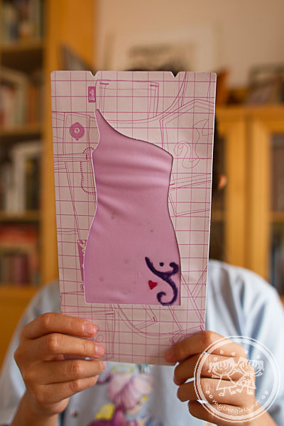 Zara's dress design - back